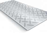 Лист алюминиевый рифленый